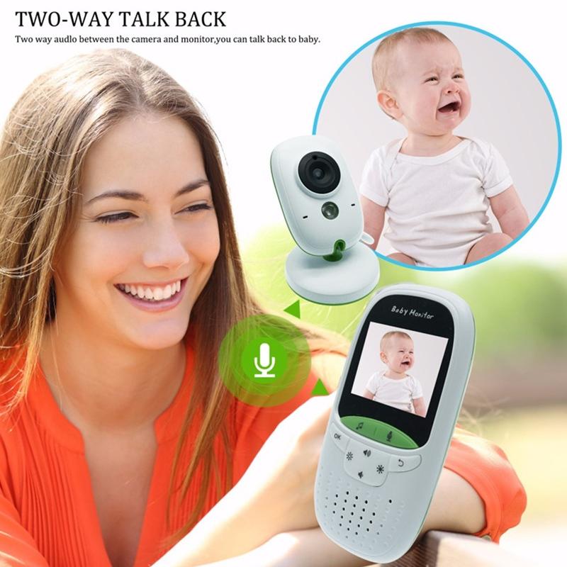 2.4 Wireless Baby Monitor With Lcd Night Vision & Two-Way Talk - Grey