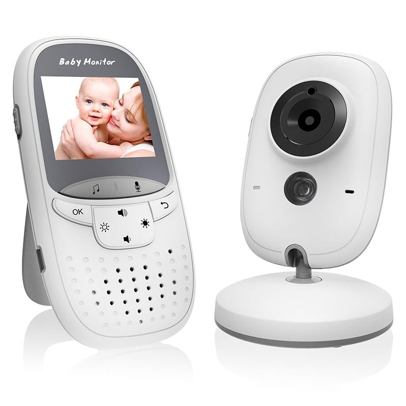 2.4 Wireless Baby Monitor With Lcd Night Vision & Two-Way Talk - Grey