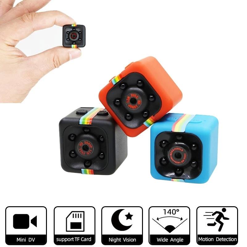 Hd 1080P Mini Sport Camera With Night Vision & Tf Card - Blue
