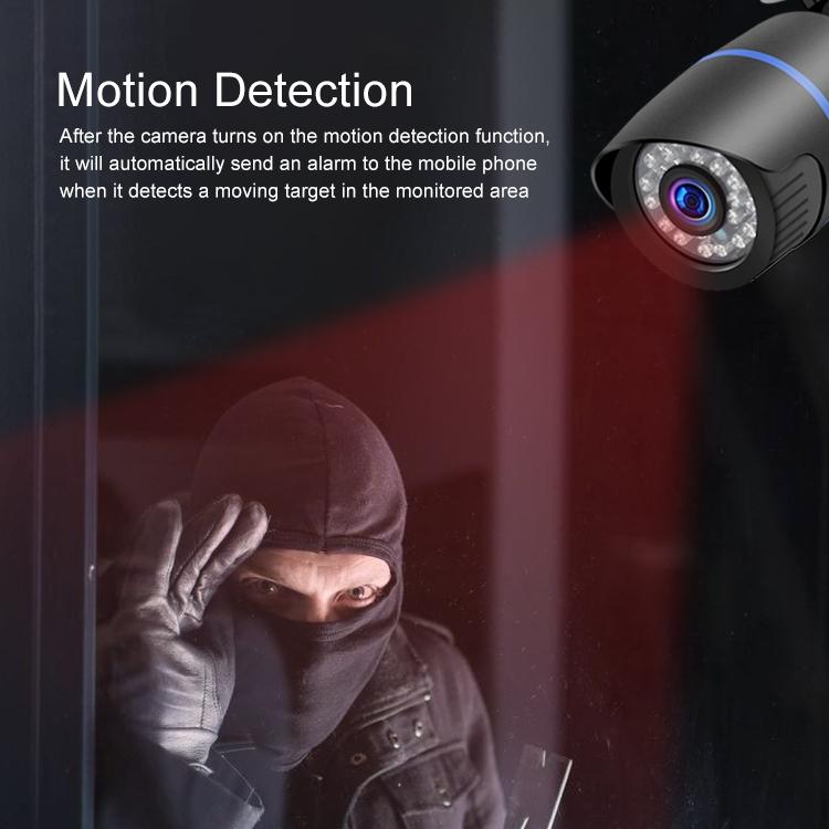 1080P Hd Wireless Ip Camera With 2.0Mp Motion Detection Two-Way Audio Night Vision & Tf Card Support