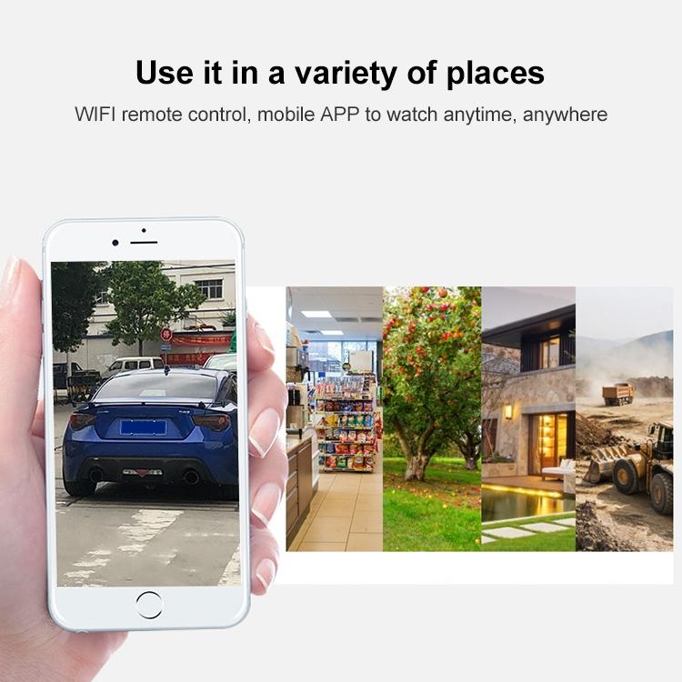 Outdoor Dome Camera With 1080P Hd Wifi Night Vision Two-Way Voice And Motion Detection