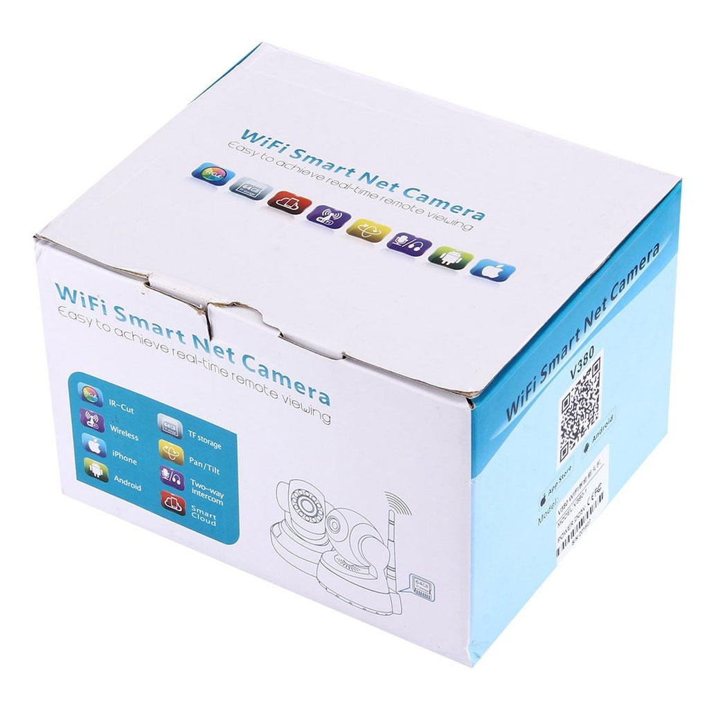 360 Degree Rotatable Wireless Smart Security Camera With 720P Hd Resolution And Two-Way Voice Support