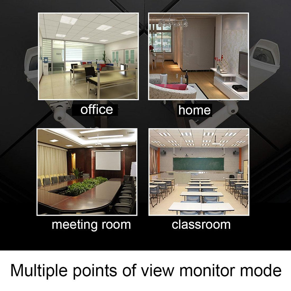 360 Degree Rotatable Wireless Smart Security Camera With 720P Hd Resolution And Two-Way Voice Support