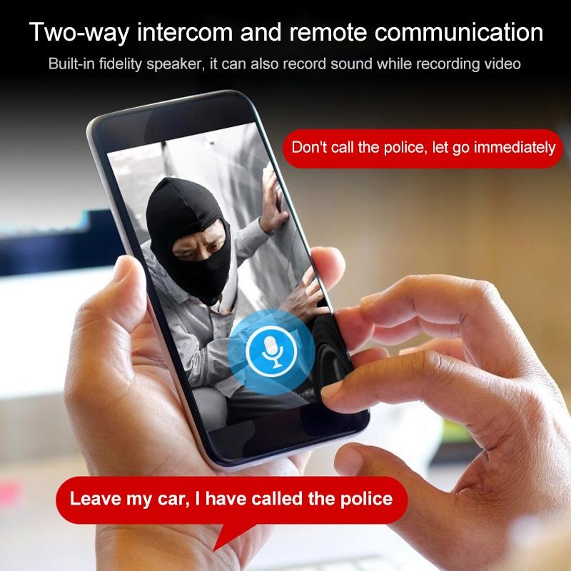 1080P Hd Wifi Ip Camera With Night Vision Motion Detection Two-Way Intercom & Tf Card Support