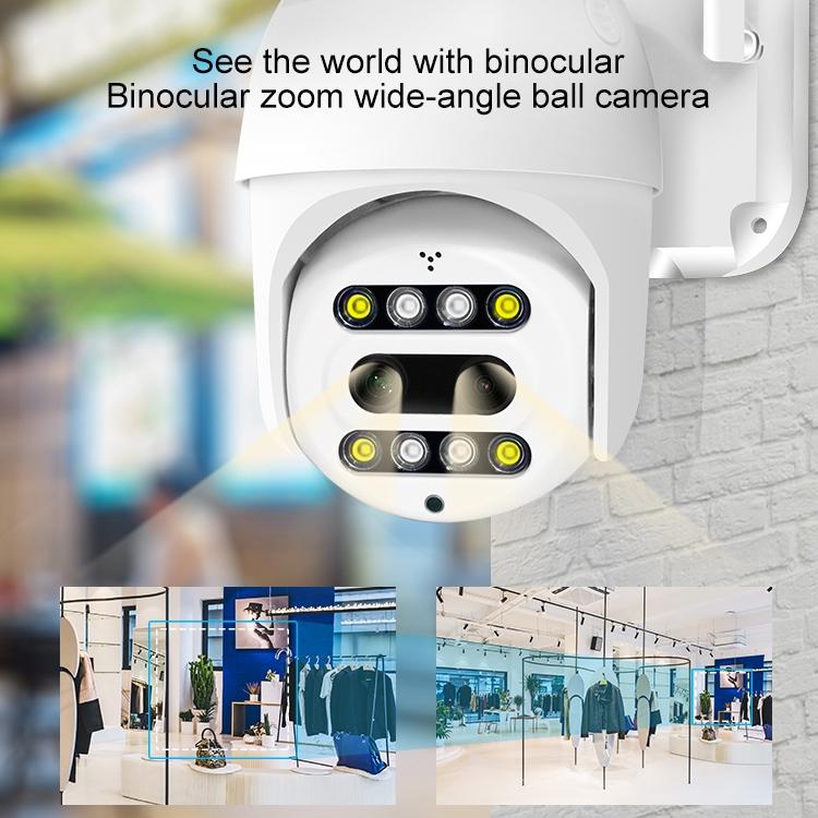 1080P Wireless Ip Camera With Motion Detection & Night Vision - Tf Card Support