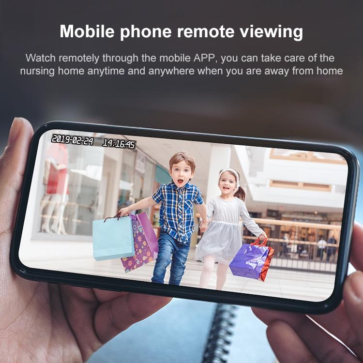 Waterproof Wifi Smart Camera With Night Vision And Motion Detection - 1080P Hd