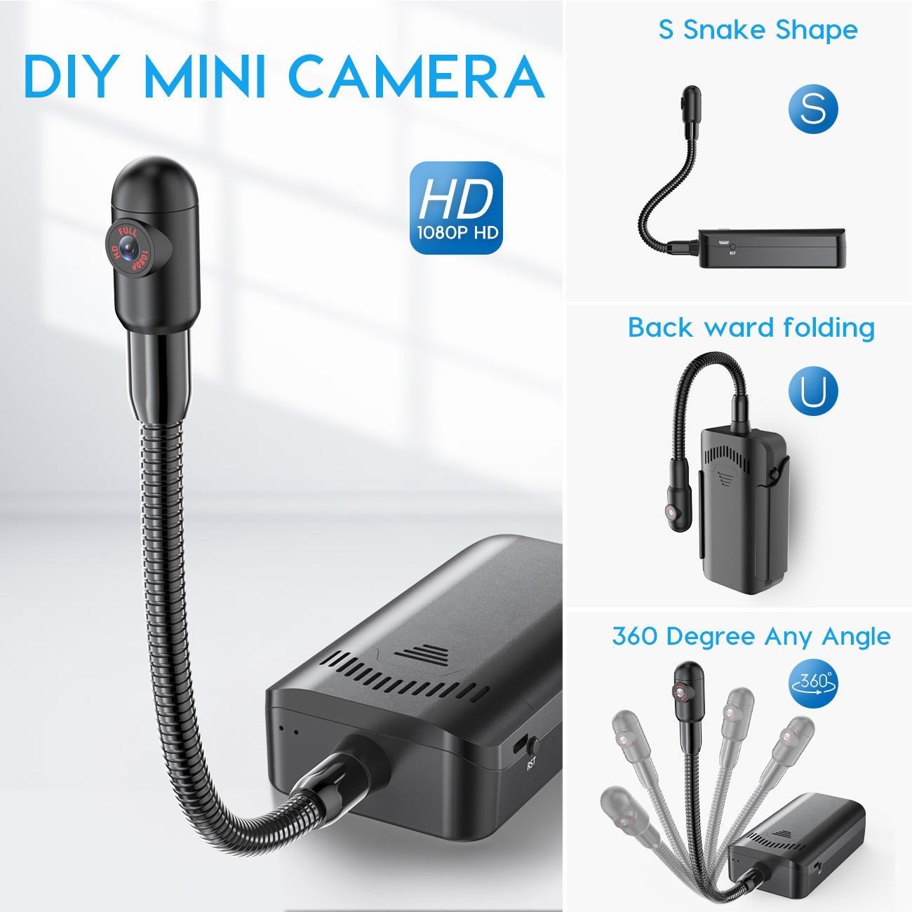 1080P Hd Wifi Snake Tube Camera With Motion Detection