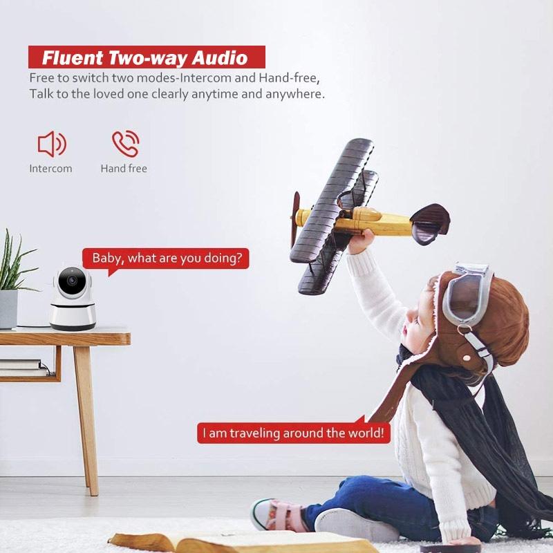 1080P Wireless Ip Camera With Motion Detection & Night Vision