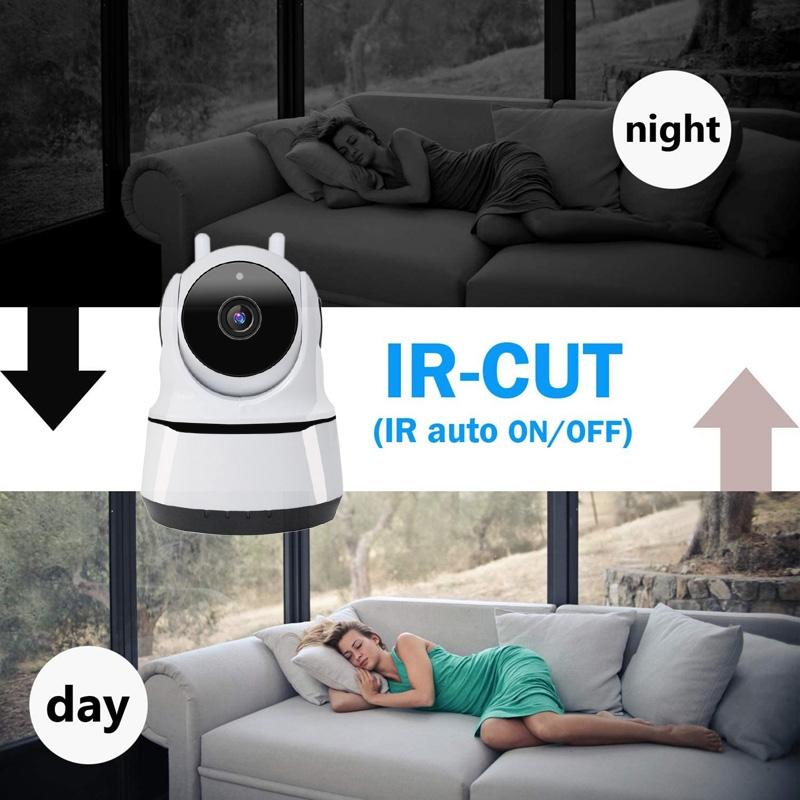 1080P Wireless Ip Camera With Motion Detection & Night Vision