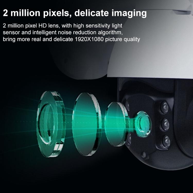 Waterproof Wifi Smart Camera - 1080P Motion Detection Two-Way Voice Tf Card