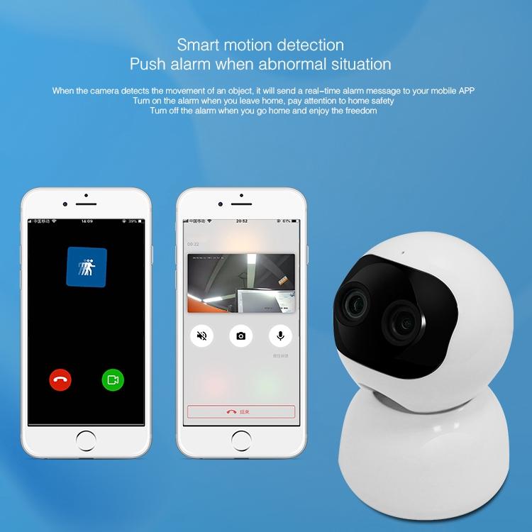 Wireless Indoor Network Camera With Motion Detection & Night Vision - Micro Sd Card Support