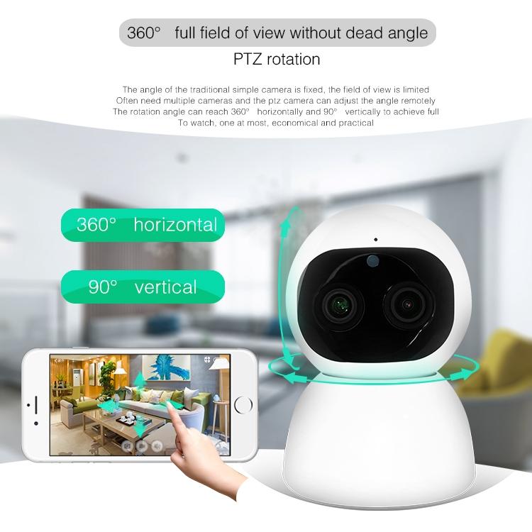 Wireless Indoor Network Camera With Motion Detection & Night Vision - Micro Sd Card Support