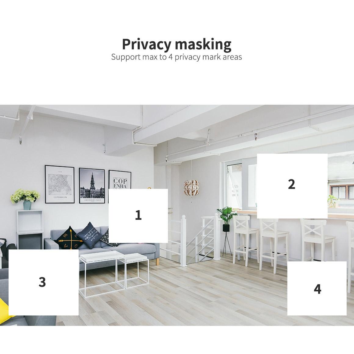 Ai Ip Camera With 3.0Mp 1296P Hd Two-Way Talk Auto Tracking Humanoid Detection Night Vision Tf Card Support