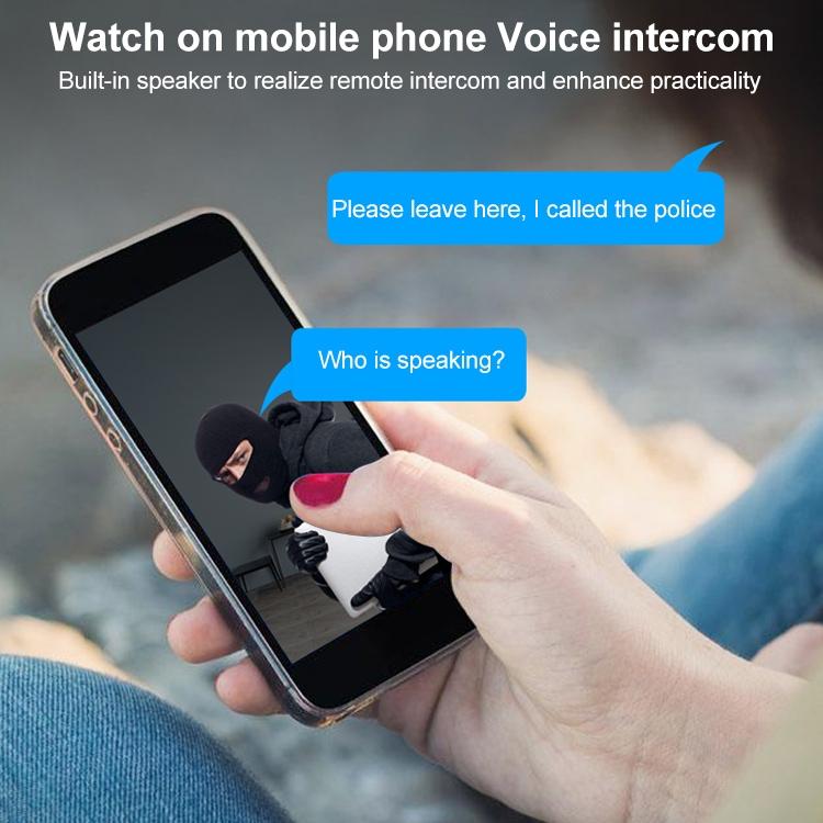 1080P Hd Wall Lamp Smart Camera With Full-Colour Night Vision Motion Detection Voice Intercom And Tf Card Support