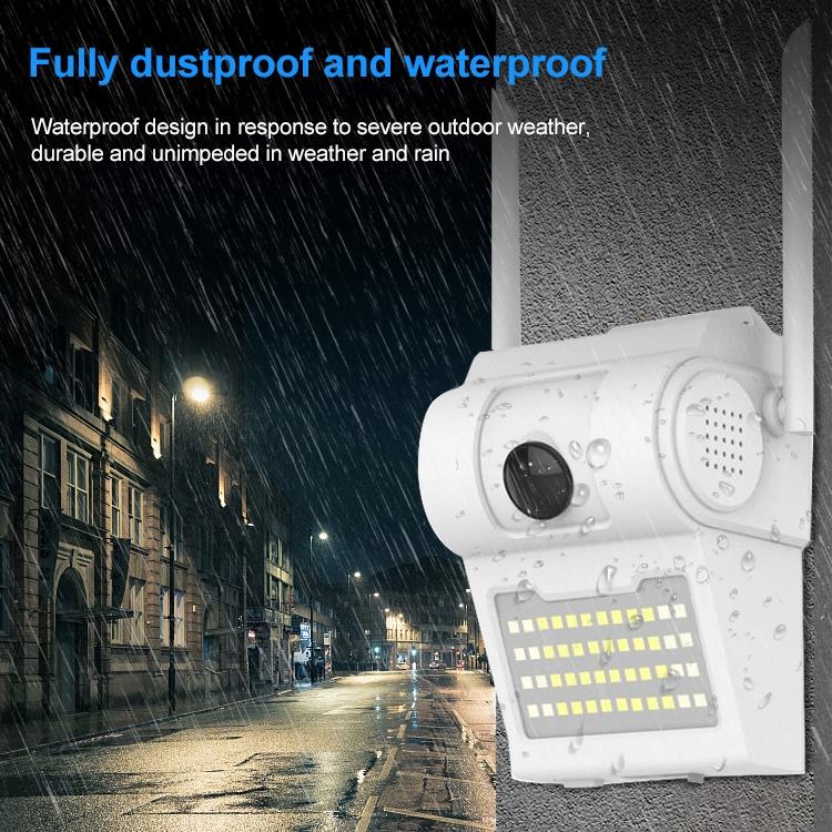 1080P Hd Wall Lamp Smart Camera With Full-Colour Night Vision Motion Detection Voice Intercom And Tf Card Support