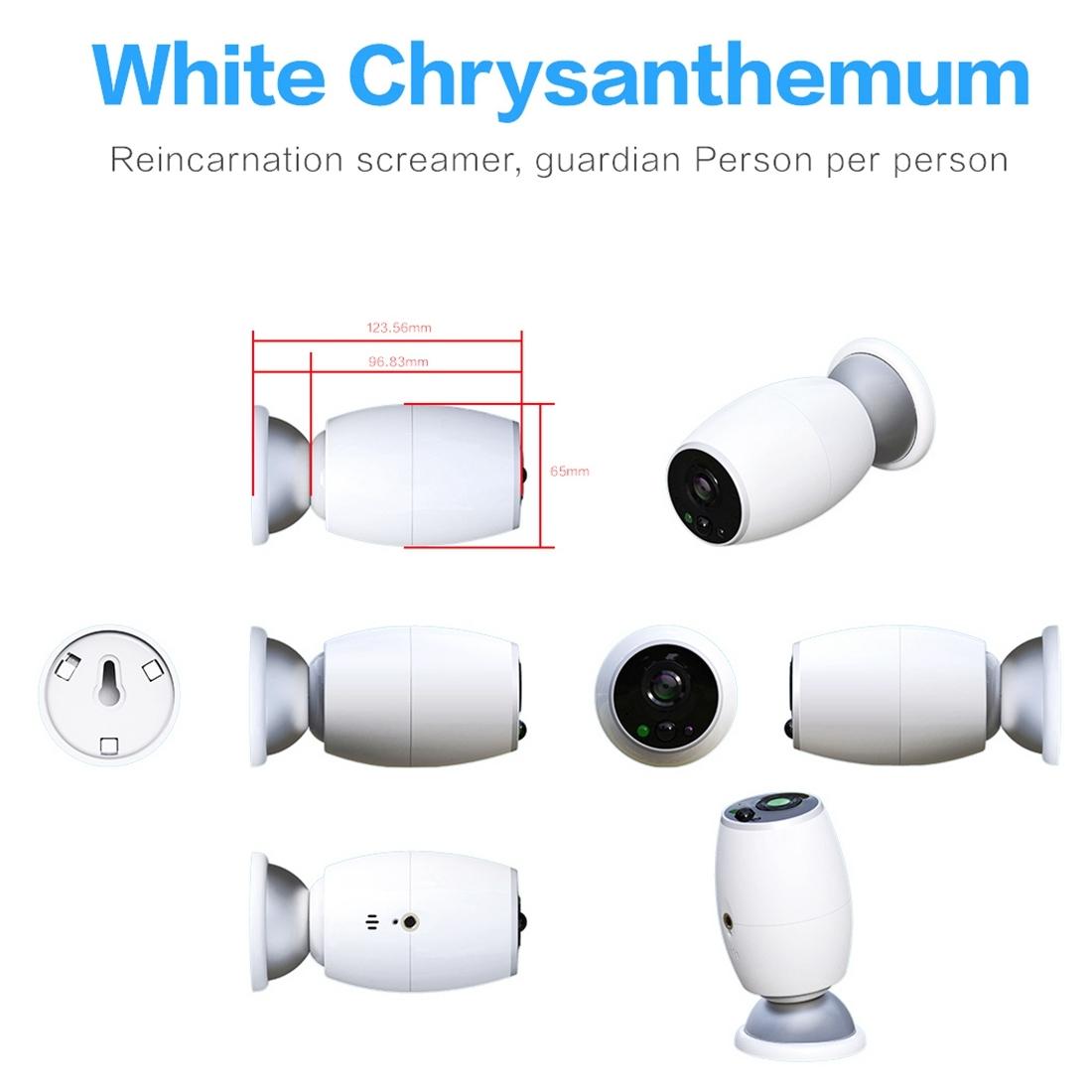 Waterproof Wifi Door Camera With Night Vision - 1080P