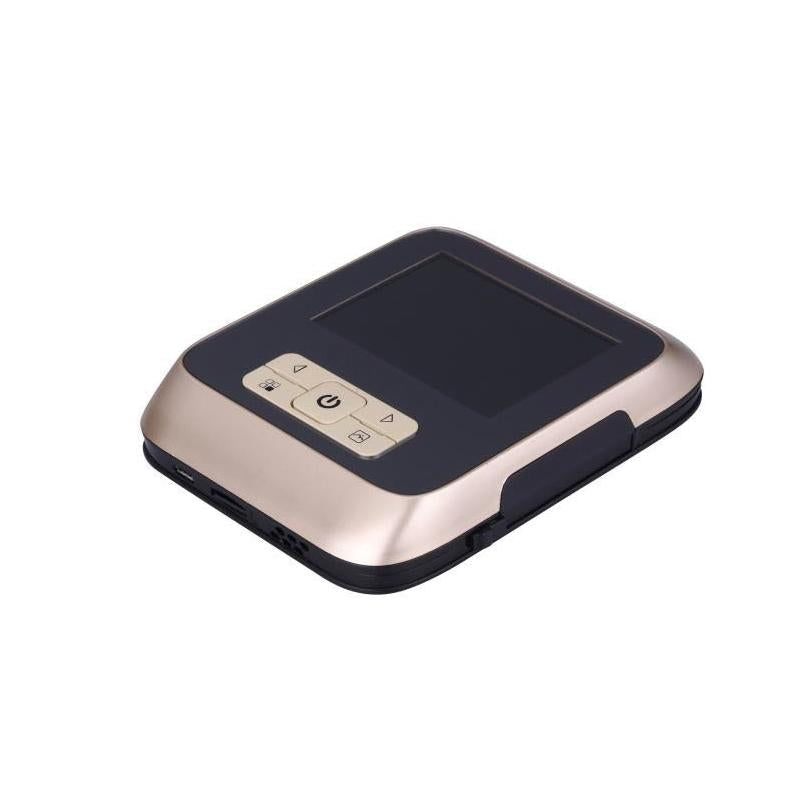 3.0 Tft Display Digital Door Viewer With 3.0Mp Camera Tf Card Support & Night Vision - 32Gb Max - White