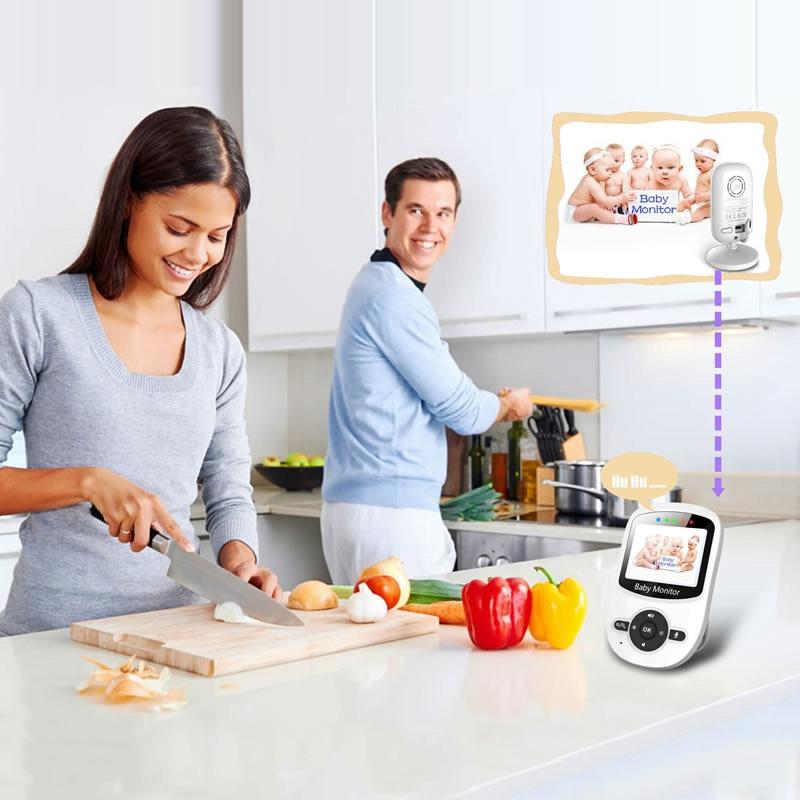 2.4 Wireless Baby Monitor With Night Vision & Two-Way Talk