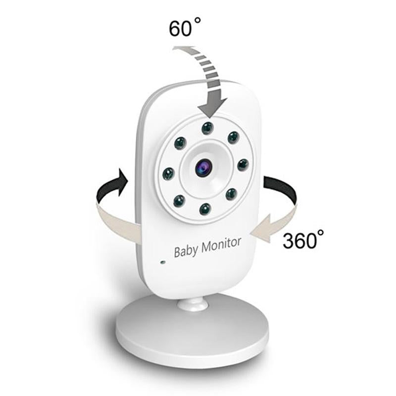 2.4 Wireless Baby Monitor With Night Vision & Two-Way Talk