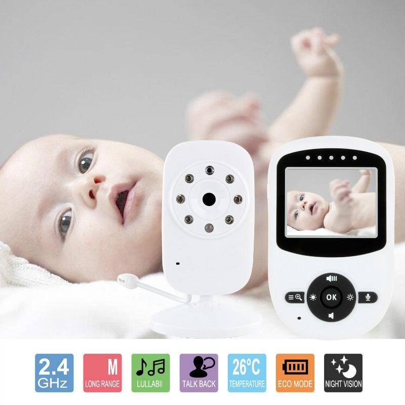 2.4 Wireless Baby Monitor With Night Vision & Two-Way Talk