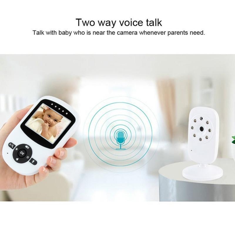 2.4 Wireless Baby Monitor With Night Vision & Two-Way Talk