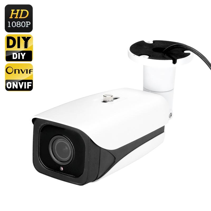 5Mp Ip Camera With Auto Focus And 4X Zoom - White