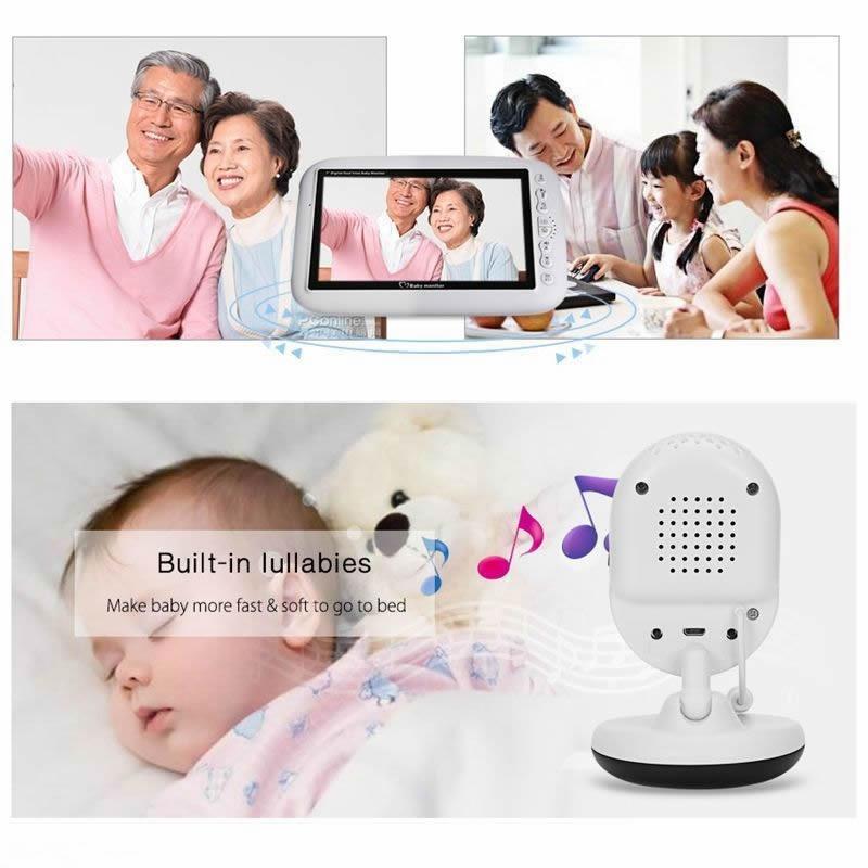2.4 Wireless Baby Monitor With Night Vision & Two-Way Talk