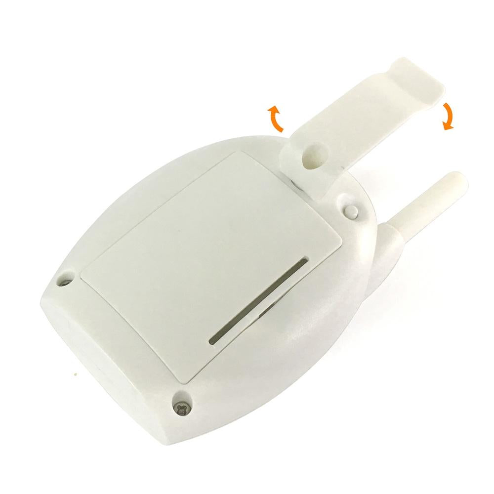 Wireless 2.4Ghz Baby Monitor With Two-Way Voice Talk - White