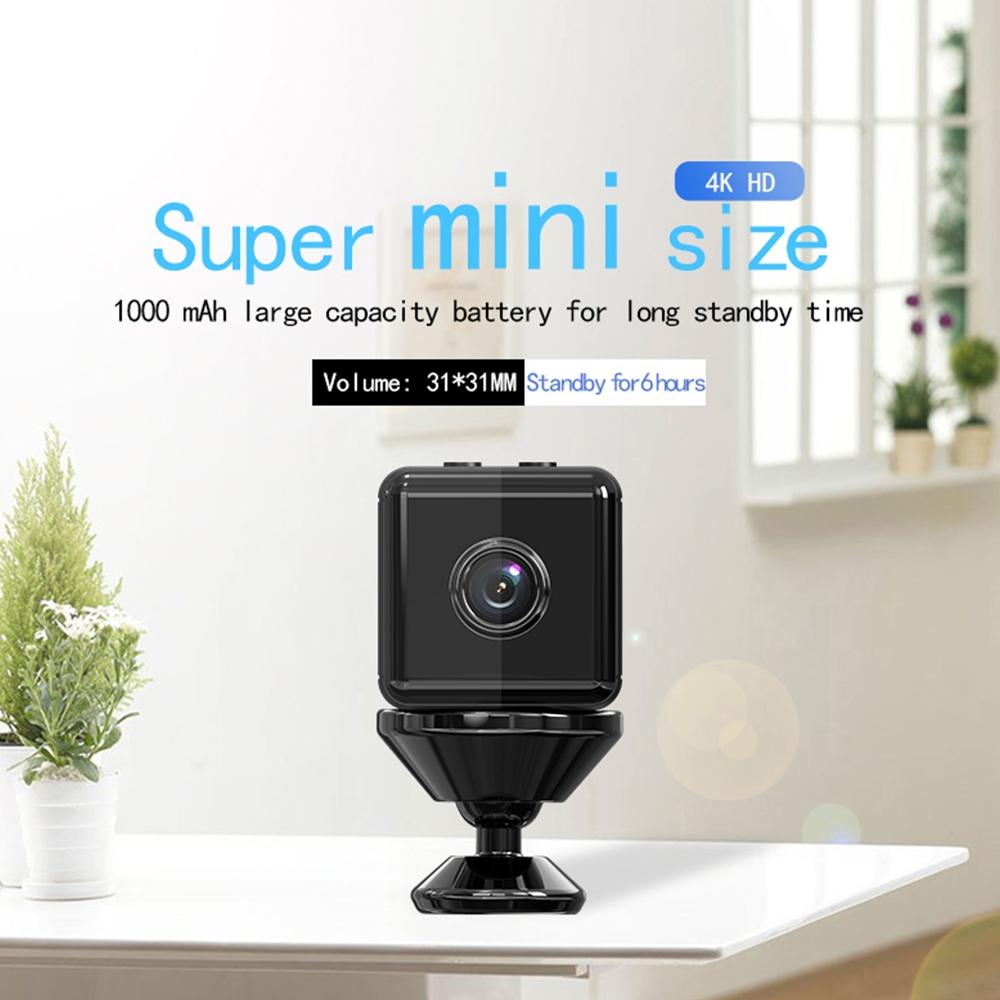 Wireless Mini Surveillance Camera With Night Vision & Motion Detection - 1080P Hd