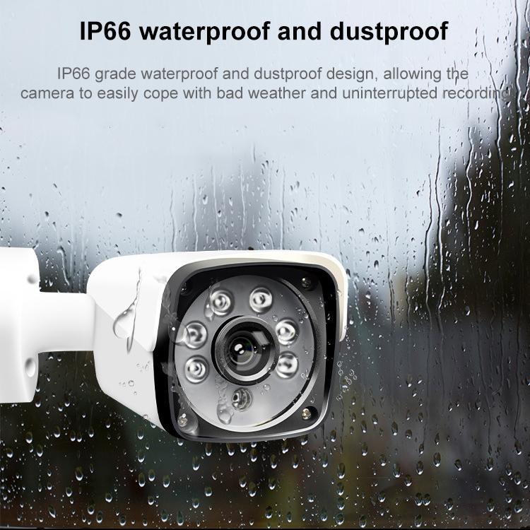 720P Outdoor Ip Camera With Poe & Night Vision - Waterproof & Remote View