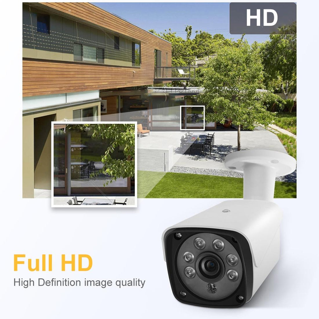 Full Hd 1080P Outdoor Bullet Camera With 20M Night Vision - Ip66 Waterproof