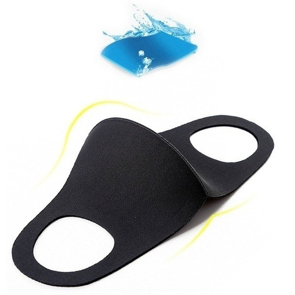 SUMMER Reusable Breathable Face Mask Mouth Mask Anti Dust Haze Protective in Black