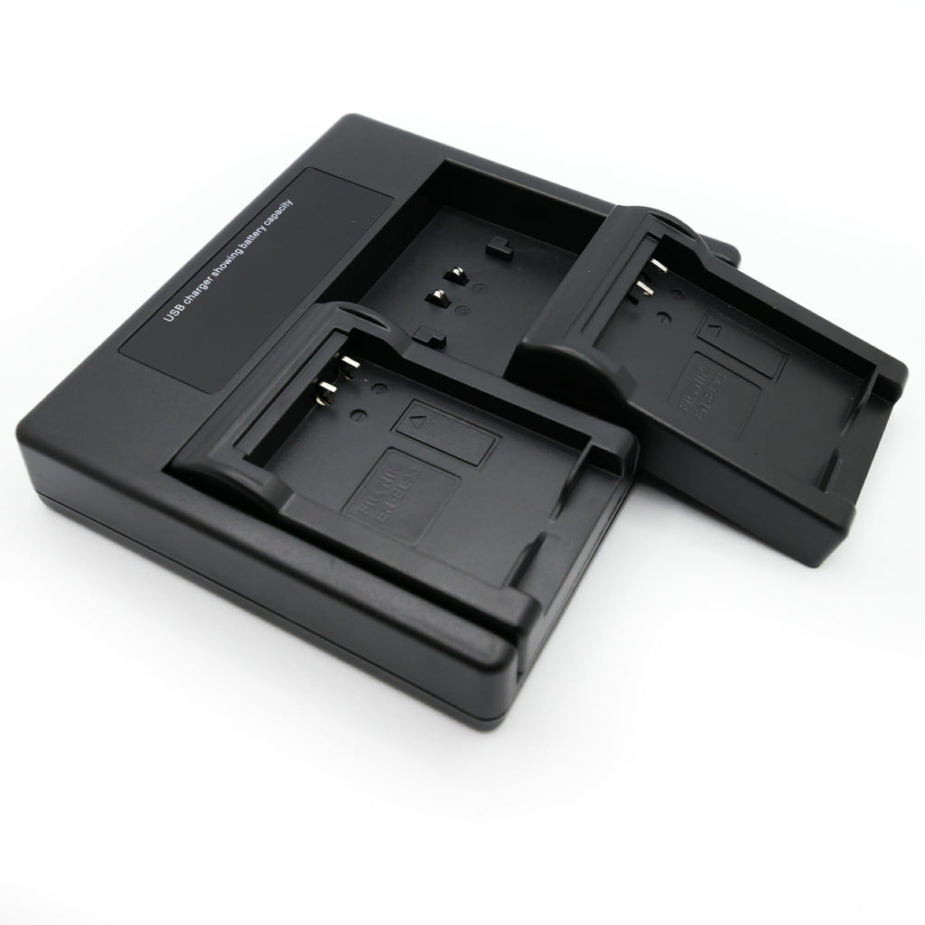 Hridz NB-2L Dual Charger For Canon NB2LH EOS 350D 400D G7 G9 ZR100 ZR200