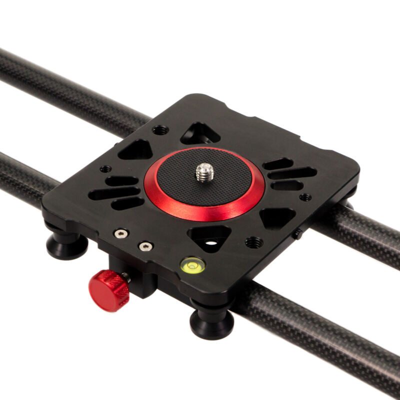 HRIDZ 80cm Professional Carbon Fiber Camera Slider Dolly Track for DSLR Video