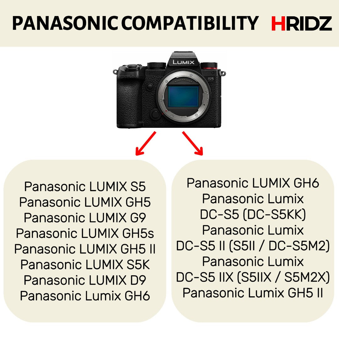 Hridz BLK22 Battery and Dual charger pack for Panasonic DMW-BLK22 LUMIX DSLR - combo-pack