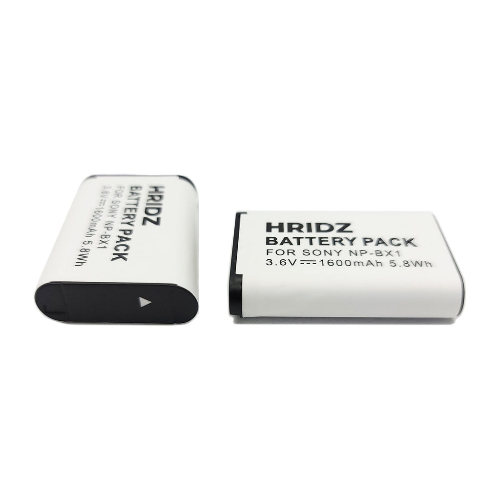 Hridz LCD Dual Charger for Sony RX100 Batteries and Hridz NP-BX1 Battery
