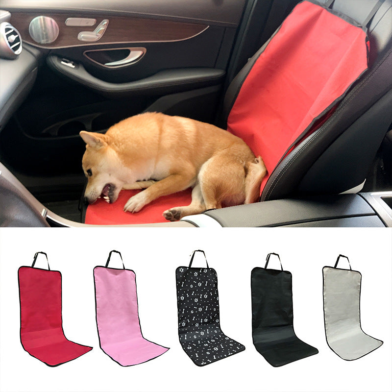 4 Pcs Light Grey Waterproof Pet Car Seat Cover - Scratch-Resistant Oxford Cloth  for Dogs and Cats (106 x 49 cm)