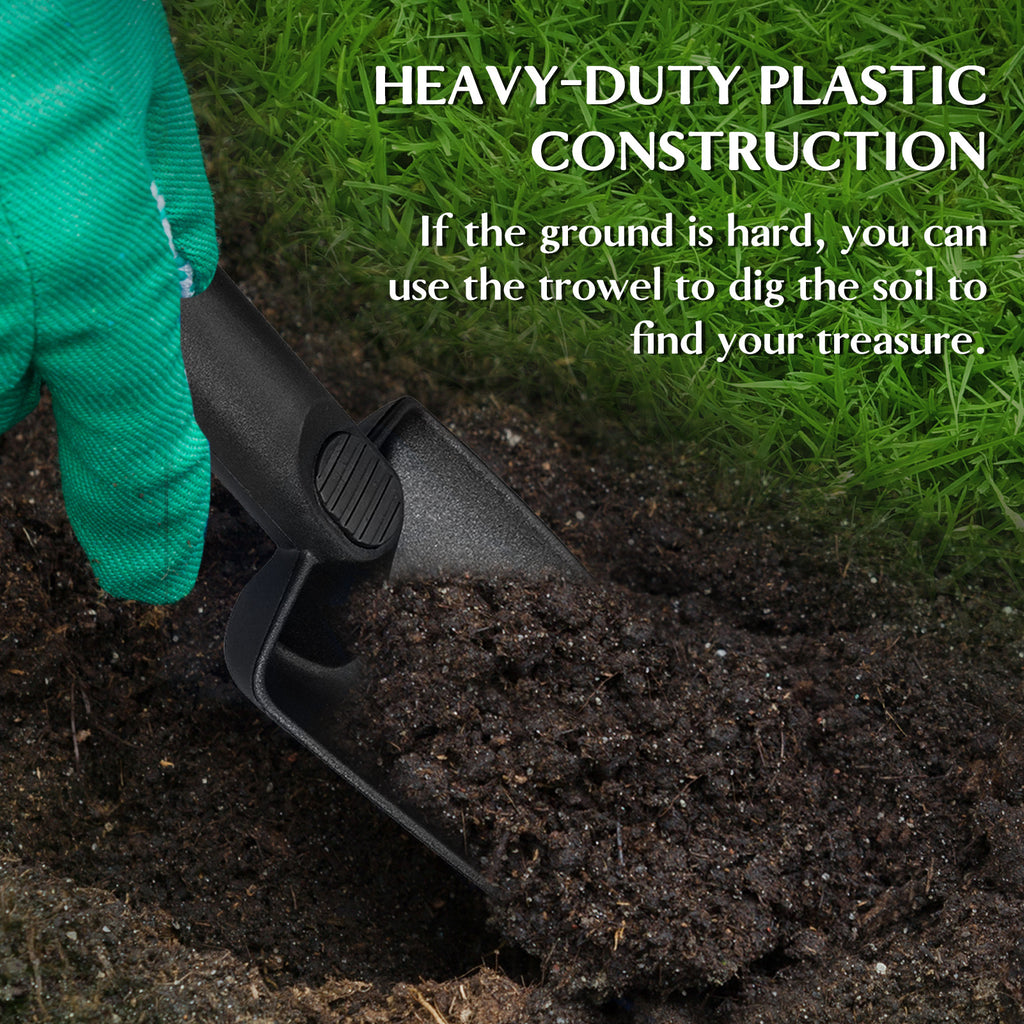 Durable Beach Sand Scoop for Metal Detecting - Lightweight Sifting Tool for Adults and Kids