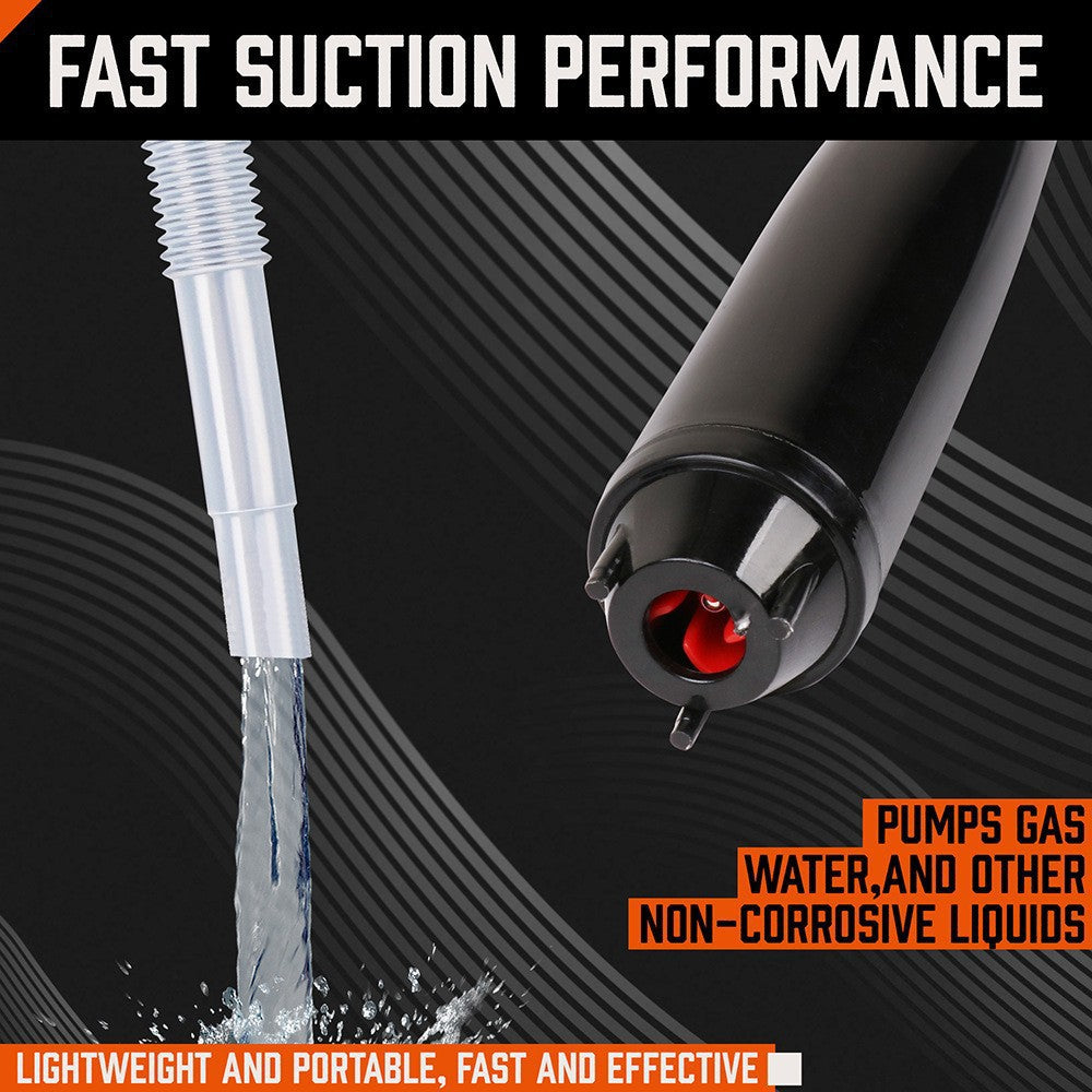 Battery-Powered Electric Oil Pump - 46x11x6cm Fuel Extraction Pump for Car Fuel Tanks