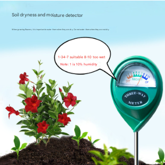 2 Pcs Green Soil Moisture Meter - Accurate Plant Water Monitor for Garden & Potted Plants, No Batteries Needed