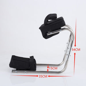 Portable Garden Kneeler Pad - Ergonomic Knee Support and Mobile Work Stool