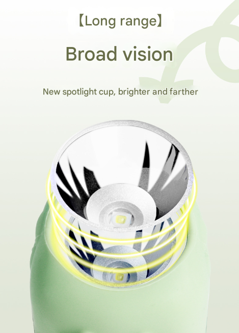 Brown Adorable Lion Silicone LED Flashlight for Kids - USB Rechargeable, Dimmable Brightness, Portable Night Light