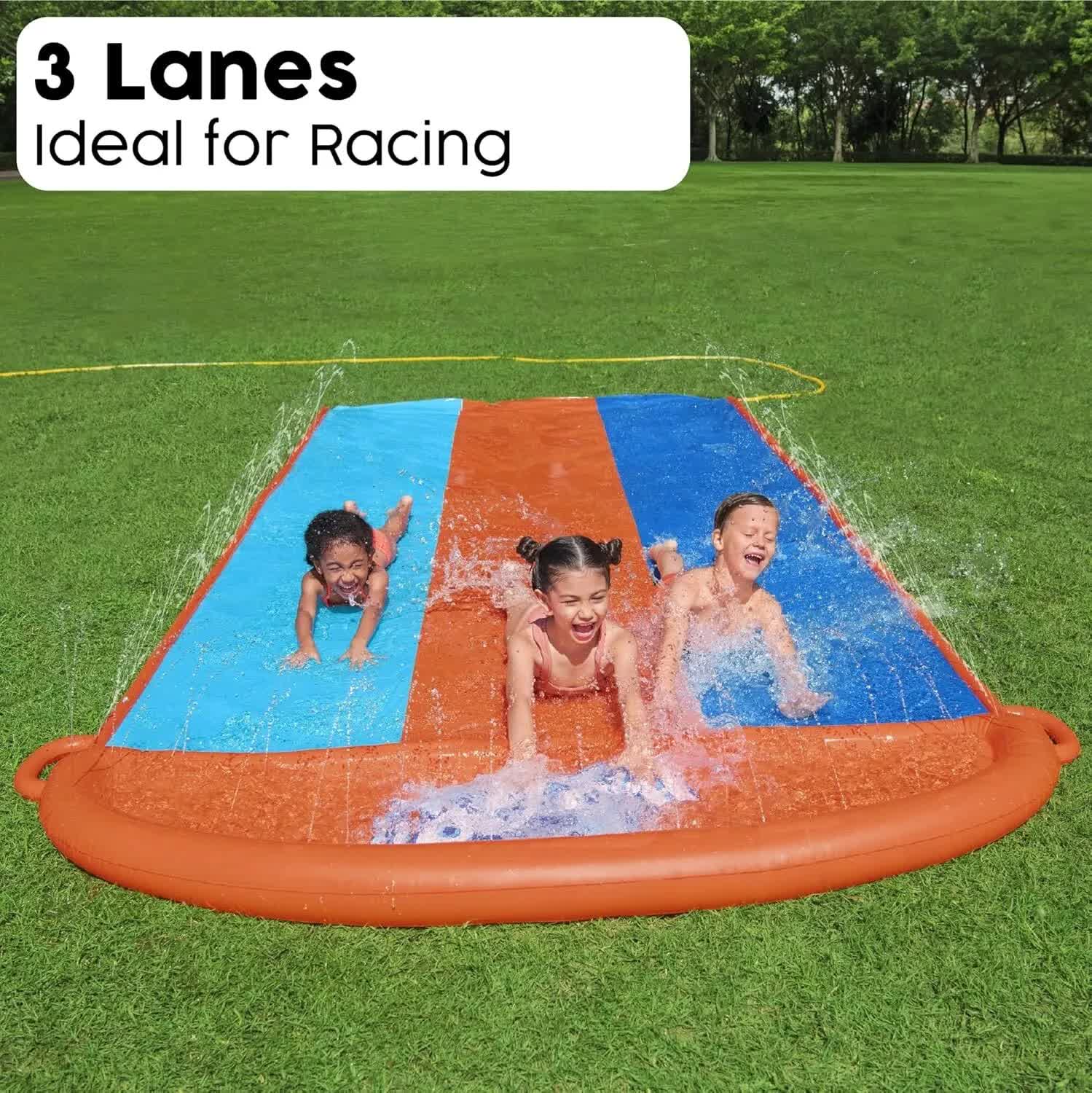 Bestway 4.88m Water Triple Slide
